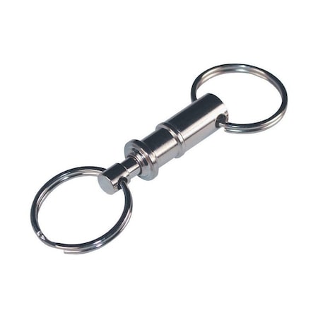 Hillman HILLMAN Metal Silver Valet Key Chain, PK5 701278